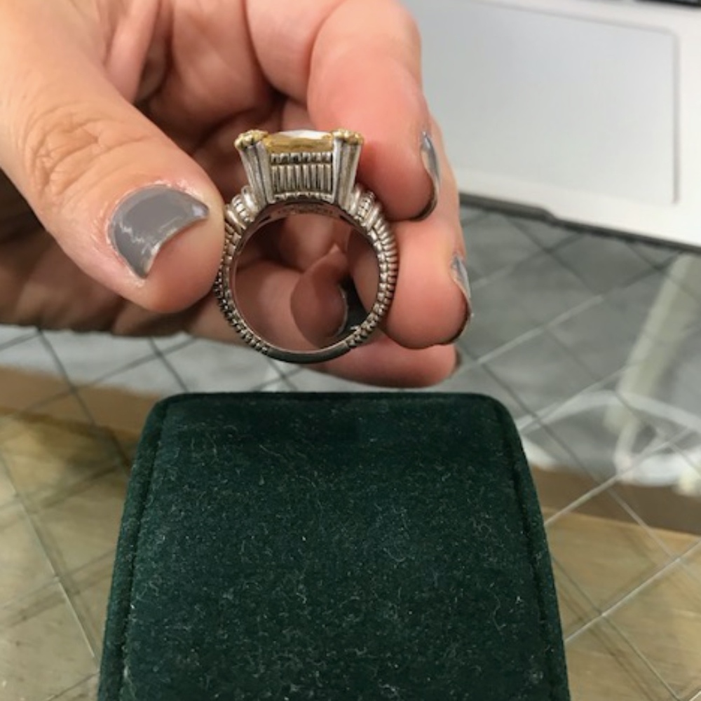 Judith Ripka Cocktail Ring - Picture 3 of 8